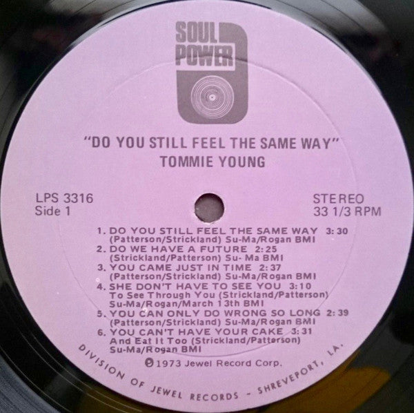 Tommie Young : Do You Still Feel The Same Way (LP, Album)