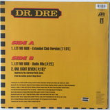 Dr. Dre : Let Me Ride (12", Single)