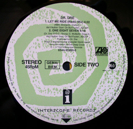 Dr. Dre : Let Me Ride (12", Single)