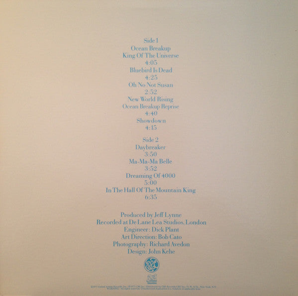 Electric Light Orchestra : On The Third Day (LP, Album, RE, Pit)
