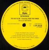 The Isley Brothers : The Heat Is On Featuring: Fight The Power (LP, Album)