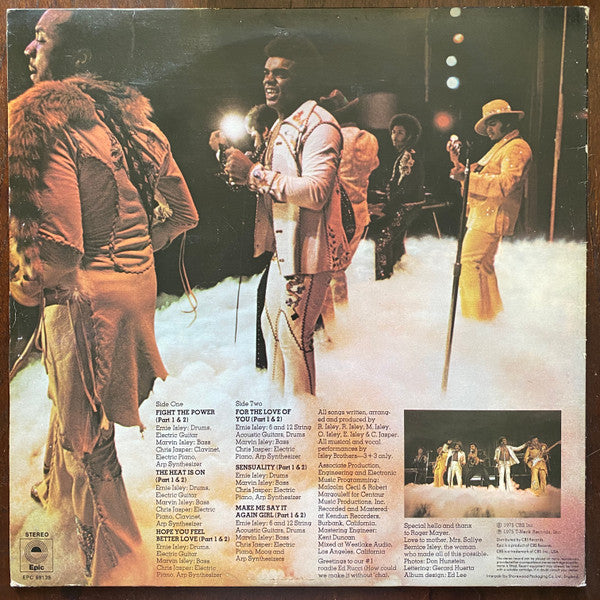 The Isley Brothers : The Heat Is On Featuring: Fight The Power (LP, Album)