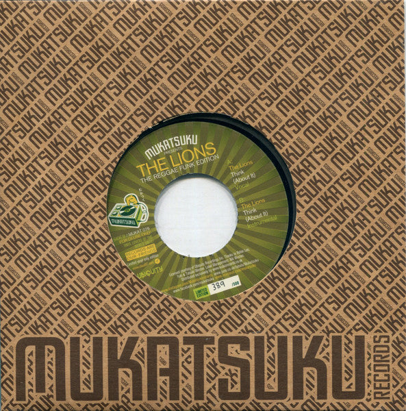 The Lions (2) : Think (About It) (7", Ltd, Num)