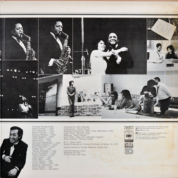 Kimiko Kasai Featuring Oliver Nelson : In Person (LP, Album, Quad, Gat)