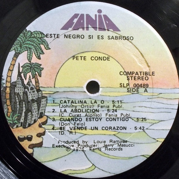 Pete Conde* : Este Negro Si Es Sabroso (LP, Album, Gol)
