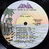 Pete Conde* : Este Negro Si Es Sabroso (LP, Album, Gol)