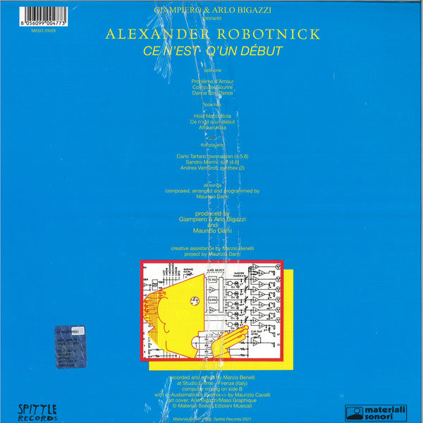 Alexander Robotnick : Ce N'est Q'un Début (LP, MiniAlbum, RE)