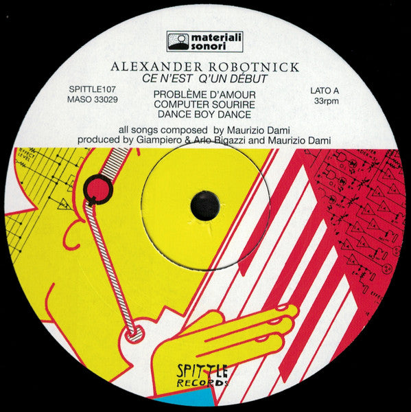 Alexander Robotnick : Ce N'est Q'un Début (LP, MiniAlbum, RE)