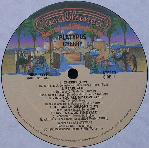 Platypus (2) : Cherry (LP, Album, 18,)