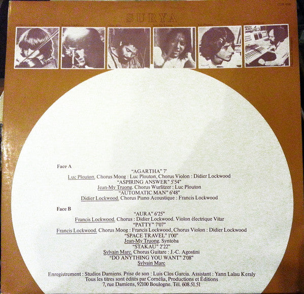 Surya (5) : Surya (LP, Album)