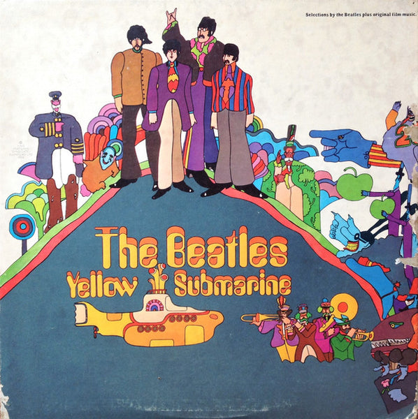 The Beatles : Yellow Submarine (LP, Album, Pit)