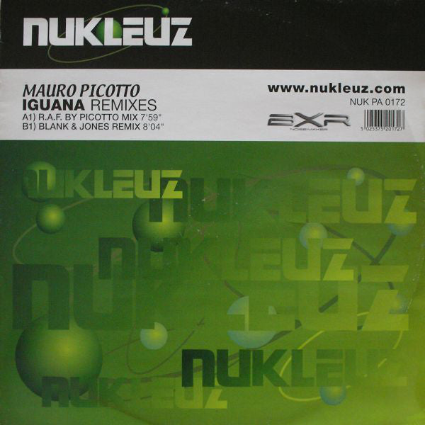 Mauro Picotto : Iguana Remixes (12")