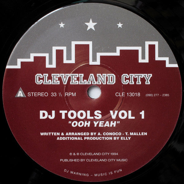 DJ Tools & Co. : DJ Tools Vol 1 ("Ooh Yeah") (12")