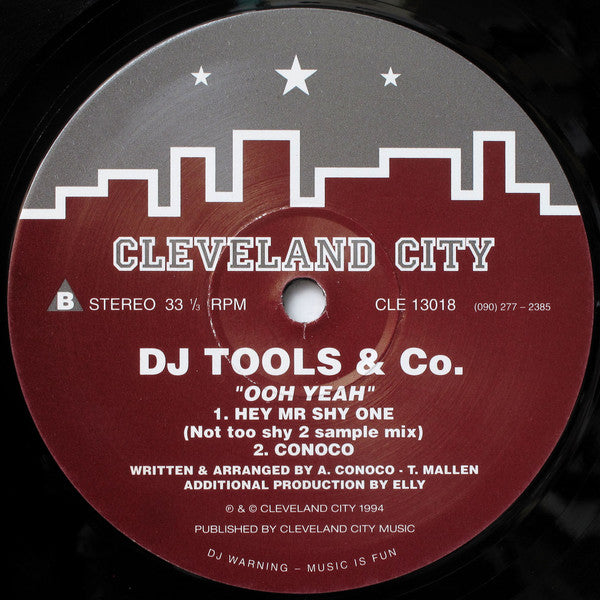 DJ Tools & Co. : DJ Tools Vol 1 ("Ooh Yeah") (12")
