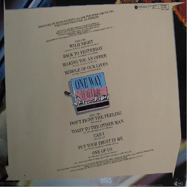 One Way : Wild Night (LP, Album)