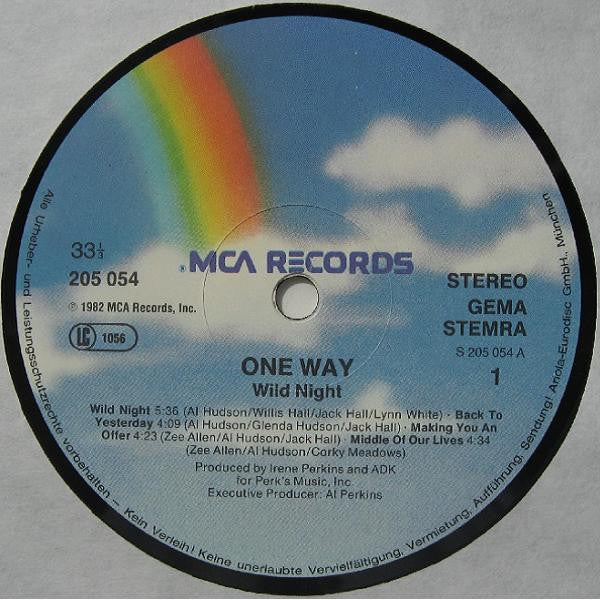 One Way : Wild Night (LP, Album)