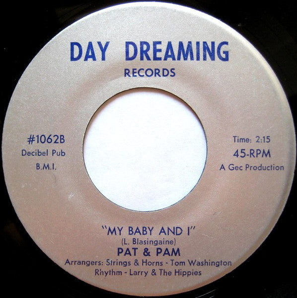 Pat & Pam : Hey Love  (7", Single)