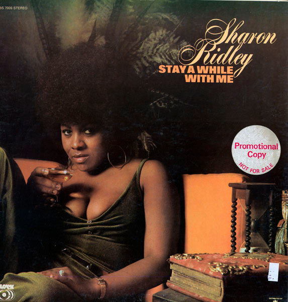 Sharon Ridley : Stay A While With Me (LP, Album, Promo)