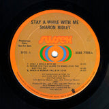 Sharon Ridley : Stay A While With Me (LP, Album, Promo)
