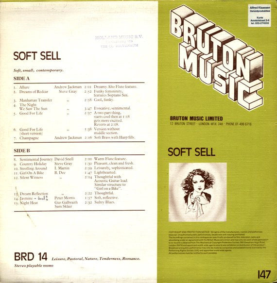Various : Soft Sell (LP)