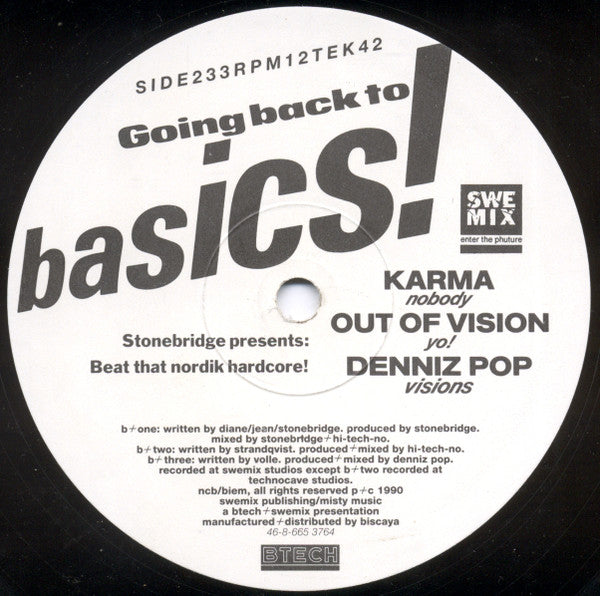 Various : Going Back To Basics! (12")