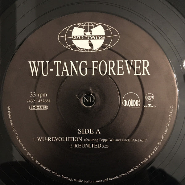 Wu-Tang Clan : Wu-Tang Forever (4xLP, Album, Gat)