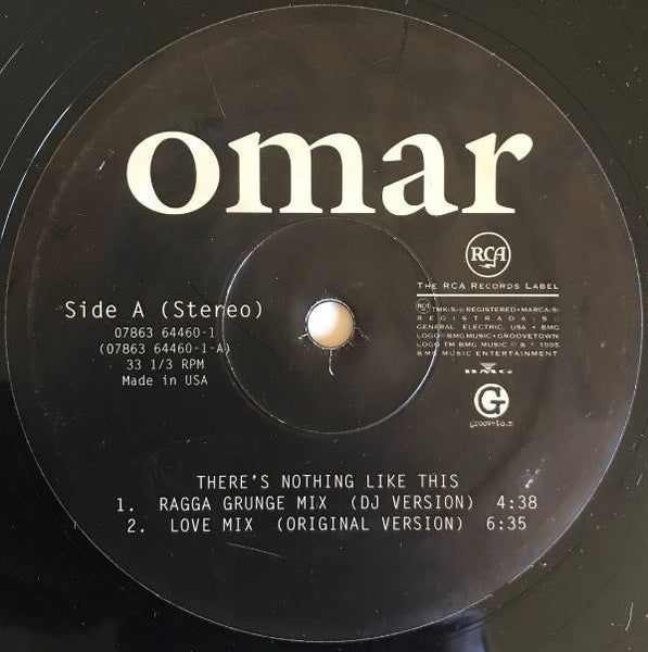 Omar : There's Nothing Like This (12", RE)