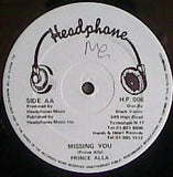 Phillip Fraser / Prince Alla : Mrs Jones / Missing You  (12")