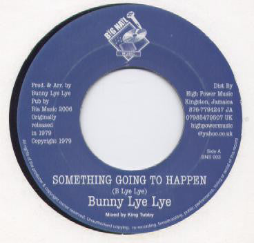 Bunny Lie Lie : Something Going To Happen (7", RE)