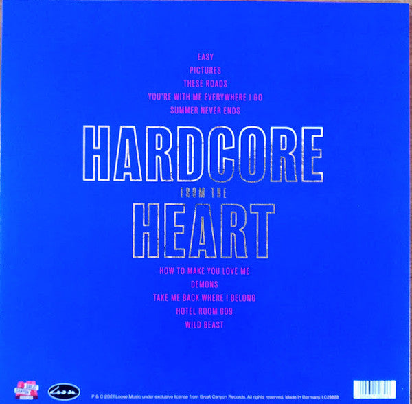 Joana Serrat : Hardcore From The Heart (LP, Album, Ltd, Gol)