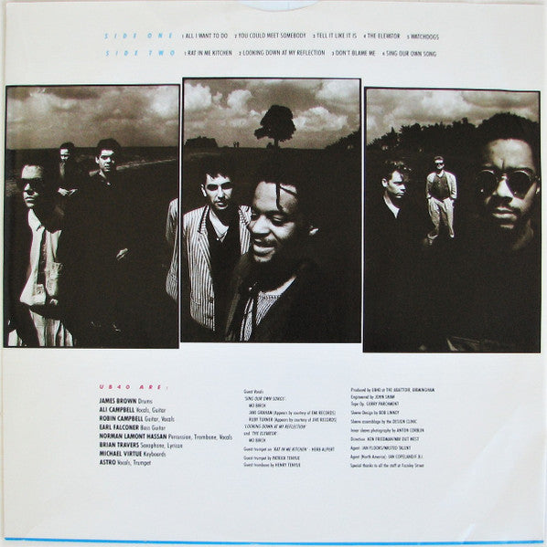 UB40 : Rat In The Kitchen (LP, Album, Ind)
