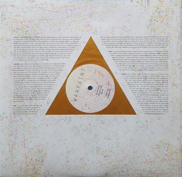 Warpaint : The Fool (Andrew Weatherall Mix) (2xLP, Album, RSD, Ltd, Gol)