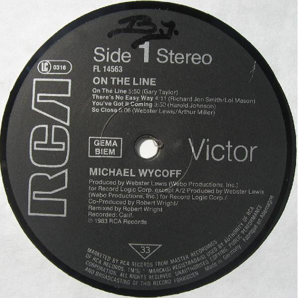 Michael Wycoff : On The Line (LP, Album)
