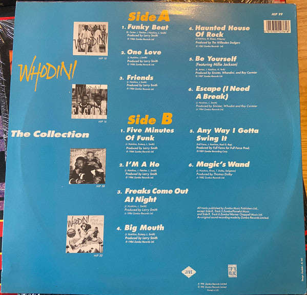 Whodini : The Collection (LP, Comp)