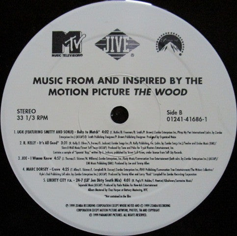 Various : Music From And Inspired By The Motion Picture The Wood (2xLP, Comp)