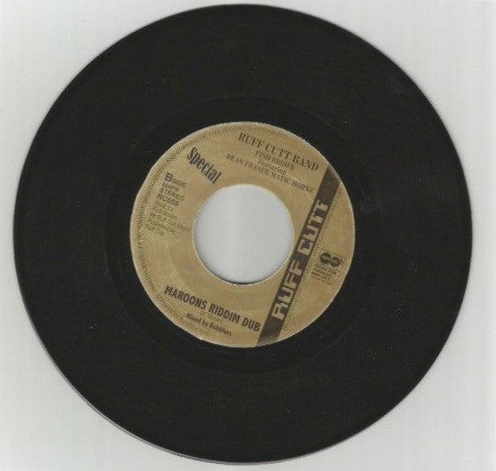 Glen Washington / Ruff Cutt Band, Kenton "Fish" Brown Featuring Dean Fraser, Matic Horns : Give Jah Praise Everyday / Maroons Riddim Dub (7")