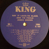 James Brown : Say It Loud-I'm Black And I'm Proud (LP, Album, Ter)