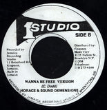 Horace Andy : Wanna Be Free (7", RP)
