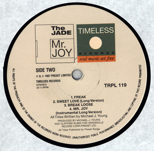 The Jade : Mr. Joy (LP)