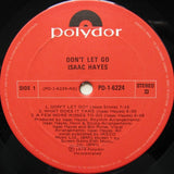 Isaac Hayes : Don't Let Go (LP, Album)