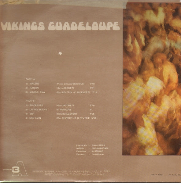 Les Vikings De La Guadeloupe : En Liberte... (LP, Album)