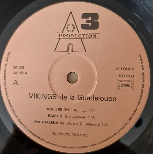 Les Vikings De La Guadeloupe : En Liberte... (LP, Album)