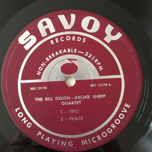 The Archie Shepp-Bill Dixon Quartet : The Archie Shepp-Bill Dixon Quartet (LP, Album, Mono)