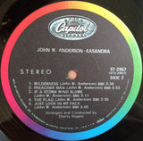 John W. Anderson Presents Kasandra* : John W. Anderson Presents Kasandra (LP, Album)