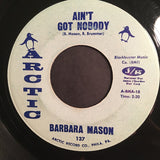 Barbara Mason : Oh, How It Hurts / Ain't Got Nobody (7", Single)