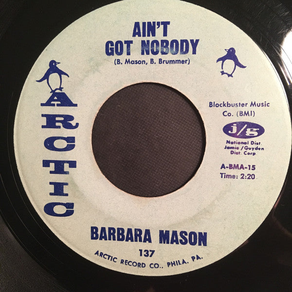 Barbara Mason : Oh, How It Hurts / Ain't Got Nobody (7", Single)