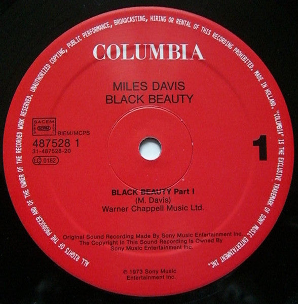 Miles Davis : Black Beauty : Miles Davis At Fillmore West (2xLP, Album, RE)