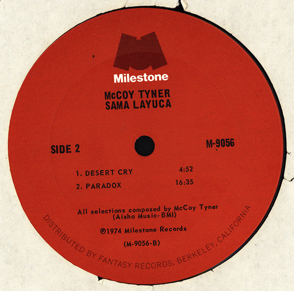 McCoy Tyner : Sama Layuca (LP, Album, San)