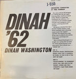 Dinah Washington : Dinah '62 (LP, Album, Mono)