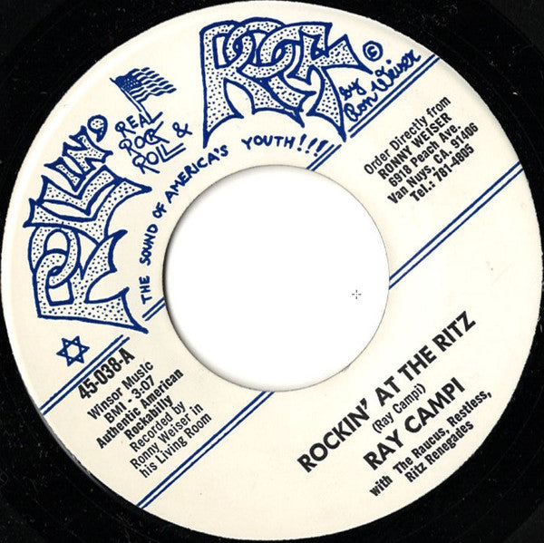 Ray Campi : Rockin' At The Ritz (7")